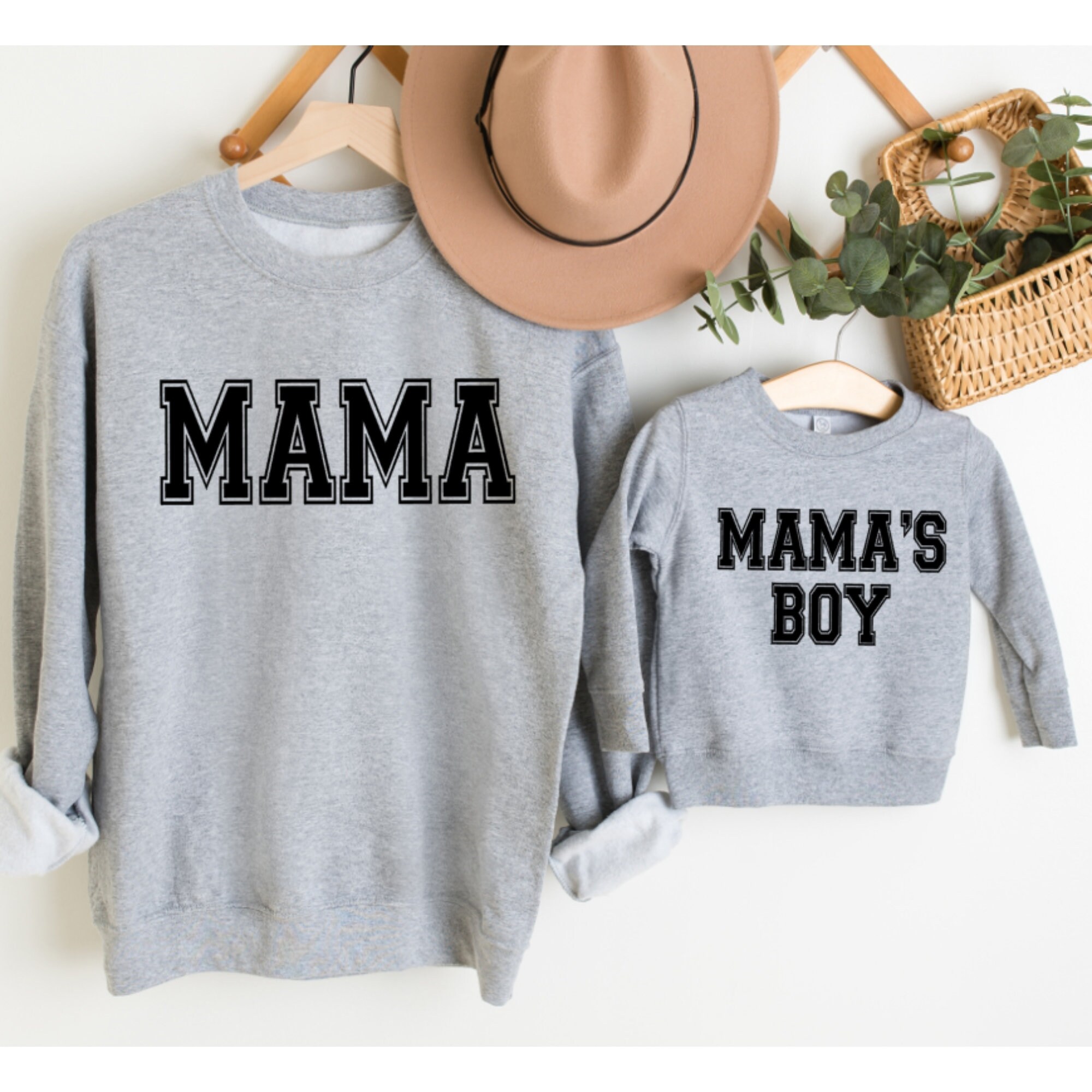 Matching Mama and Mini Sweatshirt, Mama Sweatshirt, Mommy and Me Outfit ...