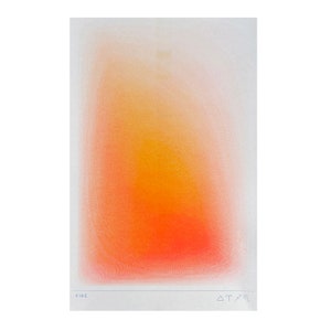 Fuego / Impresión Riso / Serie Elements