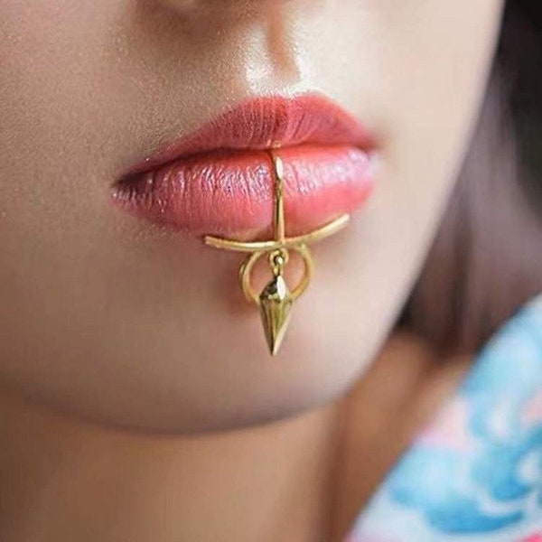 Lip Piercing Jewelry Etsy