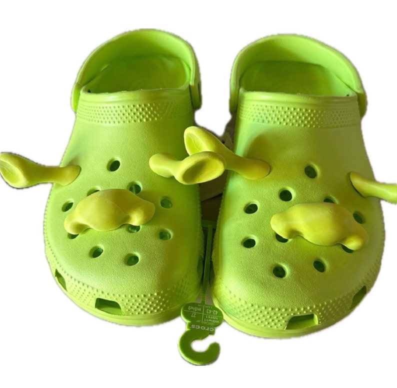 Shrek Charms pour Crocs Charm Jibbtz Accessoires Oreille Nez Oreilles image 2