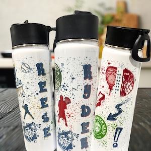 Custom Water Bottles, Overnight Camp, Sleepaway Camp, Holiday Gift, Christmas Gift, Hanukkah Gift