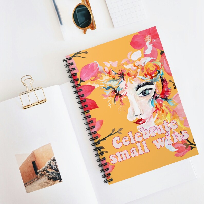 Celebrate Small Wins Notebook Business Mindset Notebook Etsy