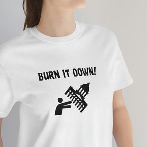 【Darcsport】BURN IT DOWN OVERSIZED TEE- L