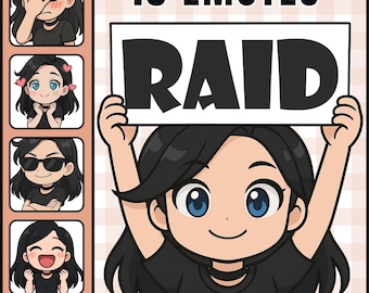 Emotes de Twitch, emotes animados, emote de Twitch, emotes de Twitch, emotes de Discord, emotes de patada, emotes de jugador, emotes lindos, paquete de emotes, emote chibi