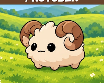 PNGTuber, Ram, Veadotube, PNG Tuber, Streaming, Twitch, Discord Reactive, YouTube Vtuber, Giftuber, Adopt Me Premade Model