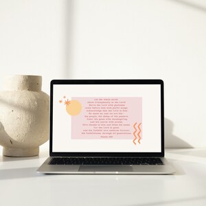 Psalm 100 Computer Wallpaper - Bundle of Three