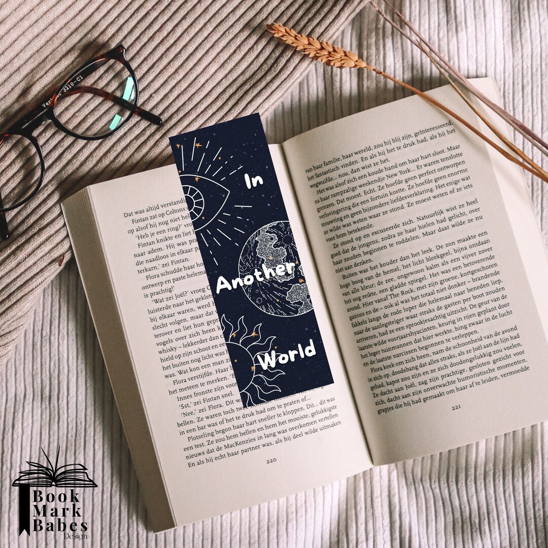 Scientology Bookmark Printable Bookmark - for Sci-fi Lovers, Witchy Books and Dreamers ...