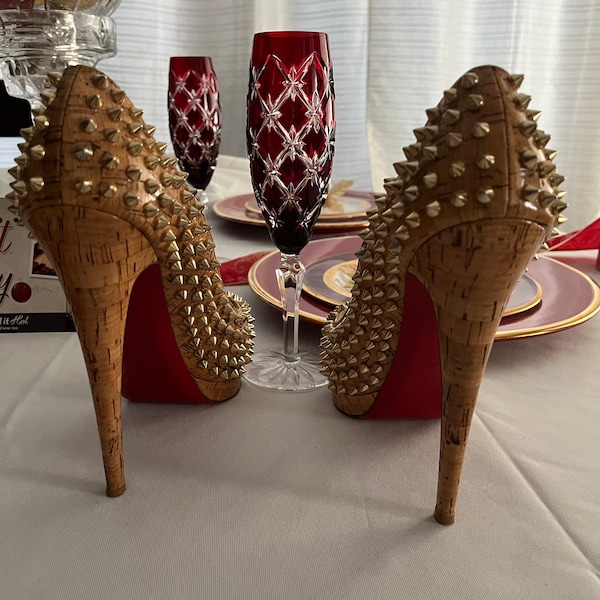 Autentiche décolleté con tacco alto Christian Louboutin