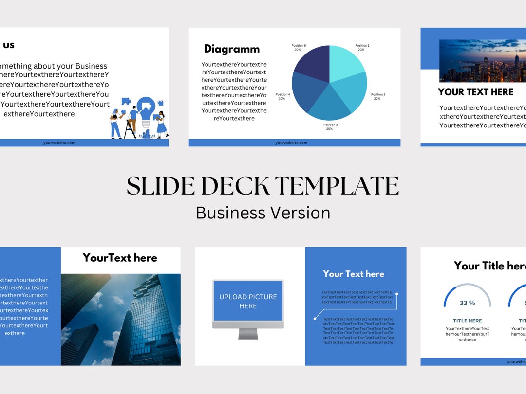 Slide Deck Template Editable Business Presentation Bundle Slide Deck Template Editable Business Presentation Bundle