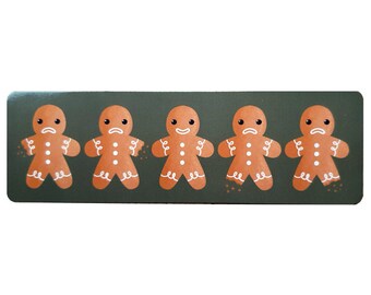 Bookmark – Gingerbread man