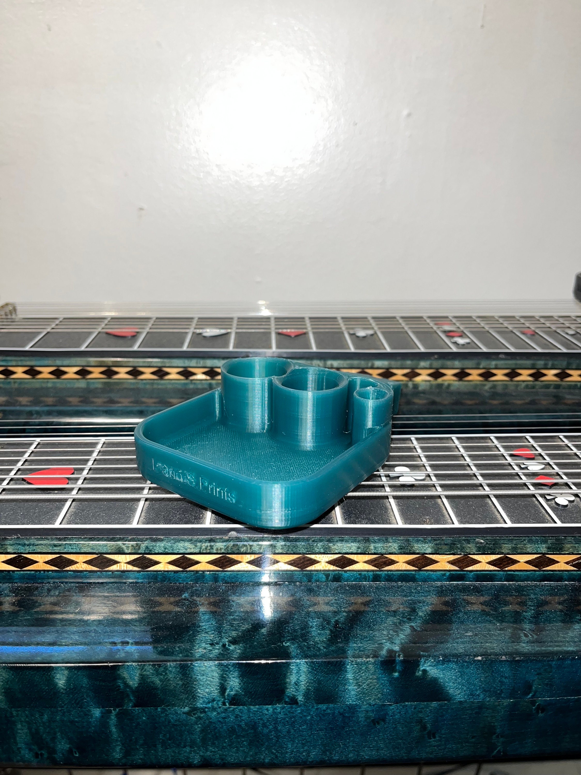 Pedal Steel Guitar Bar and Pick Holder - for Picks, Bars, Tuning Wrench ...