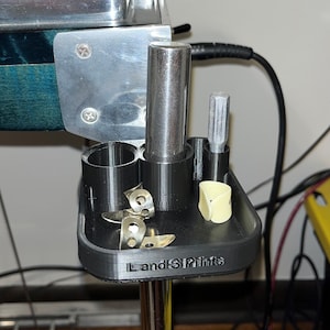 Pedal Steel Guitar Bar and Pick Holder - For Picks, Bars, Tuning Wrench, Tuners, and More.