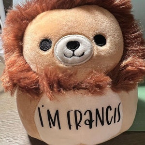 Personalized 7inch squishmallow