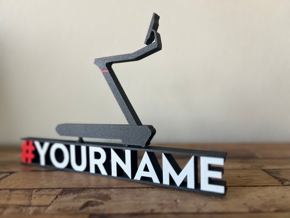 Custom Leaderboard Desktop With Treadmill for Peloton Fanatics. Personalized Etsy Canada