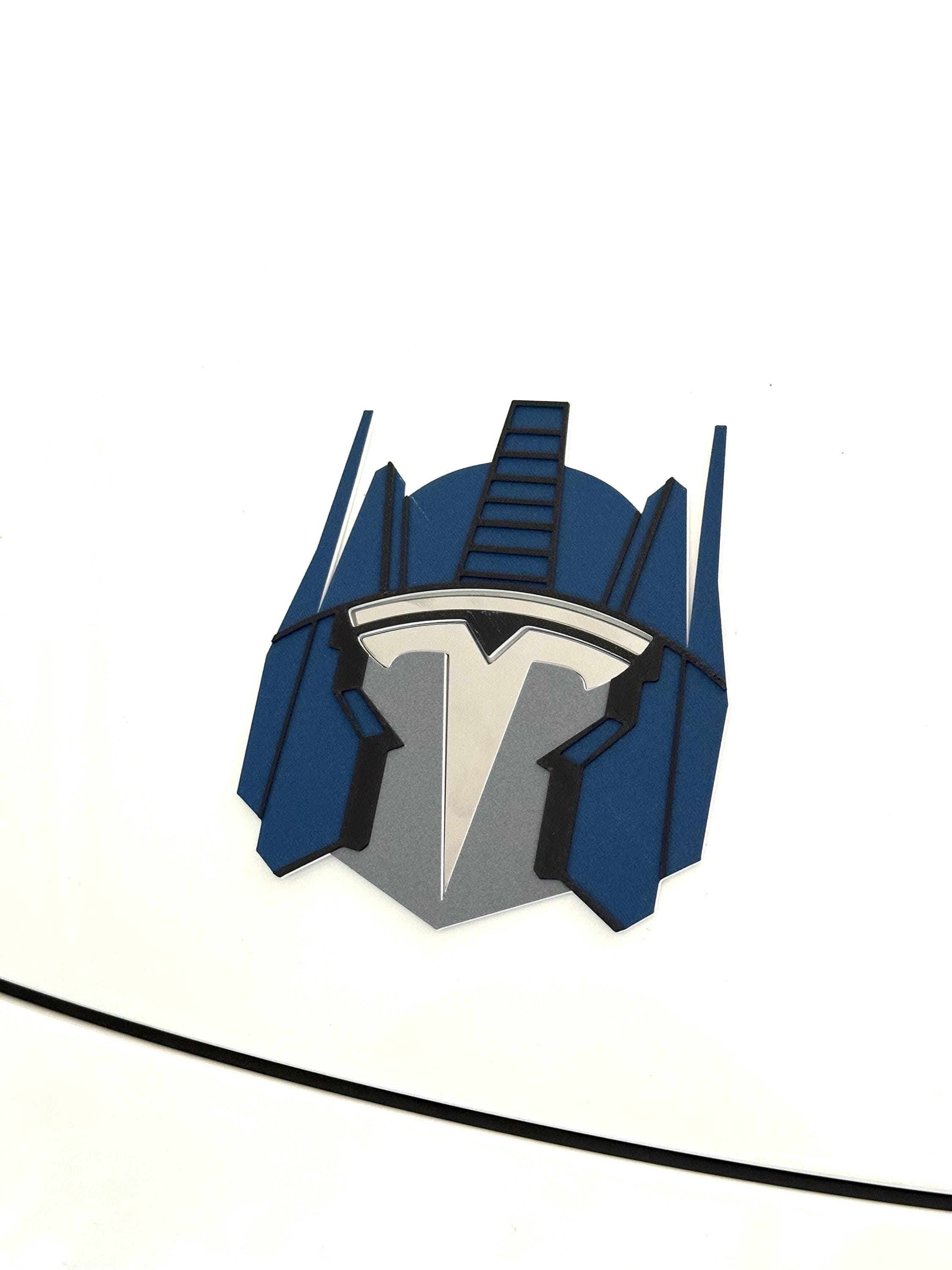 Robot Opti Overlay for Tesla Emblem - Etsy 日本