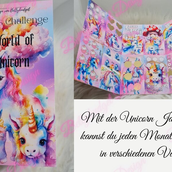 Unicorn Jahreschallenge