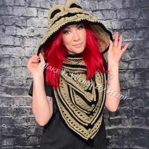 Wild Oleander Burlap Chap scarf