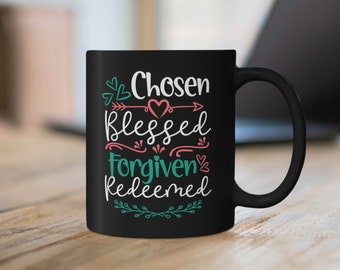 Bible verse mug, Scripture Coffee Mug, Christian Mug, Bible Verse Mug Bible Study Gift, Christian Gifts Affirmations Mug Bible Quotes Mug