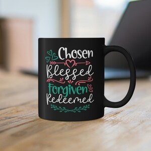 Bible verse mug, Scripture Coffee Mug, Christian Mug, Bible Verse Mug Bible Study Gift, Christian Gifts Affirmations Mug Bible Quotes Mug