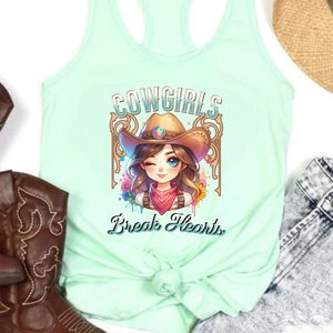cowgirl tank top, country tank tops, nashville tank top, cowgirl summer, country concert tank, cowgirl clothing, cowgirl aesthetic