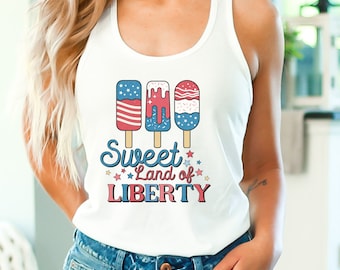4th of July womens tank top, USA America tshirt, July 4th shirt, womens Independence day tee, America tank top, lake shirt, Merica t shirt
