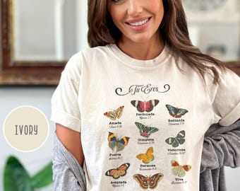Spanish Christian Butterfly T-Shirt: Latina Faith-Based Tee