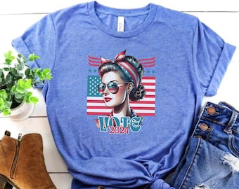 Vote 2024 Election Shirt: Patriotic Voter Tee