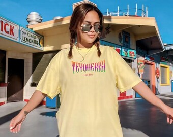 Spanglish Comfort Colors Shirt: Funny Latina Tee