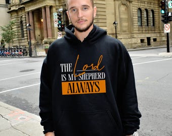 Men's Christian Hoodies, Jesus Is Lord Christian Hoodie, Christian Men Gift, Men's Christian Sweatshirt