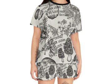 Mushroom Love Pajama Set
