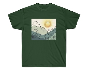 Unisex Ultra Cotton Tee - NATURE OVER EVERYTHING