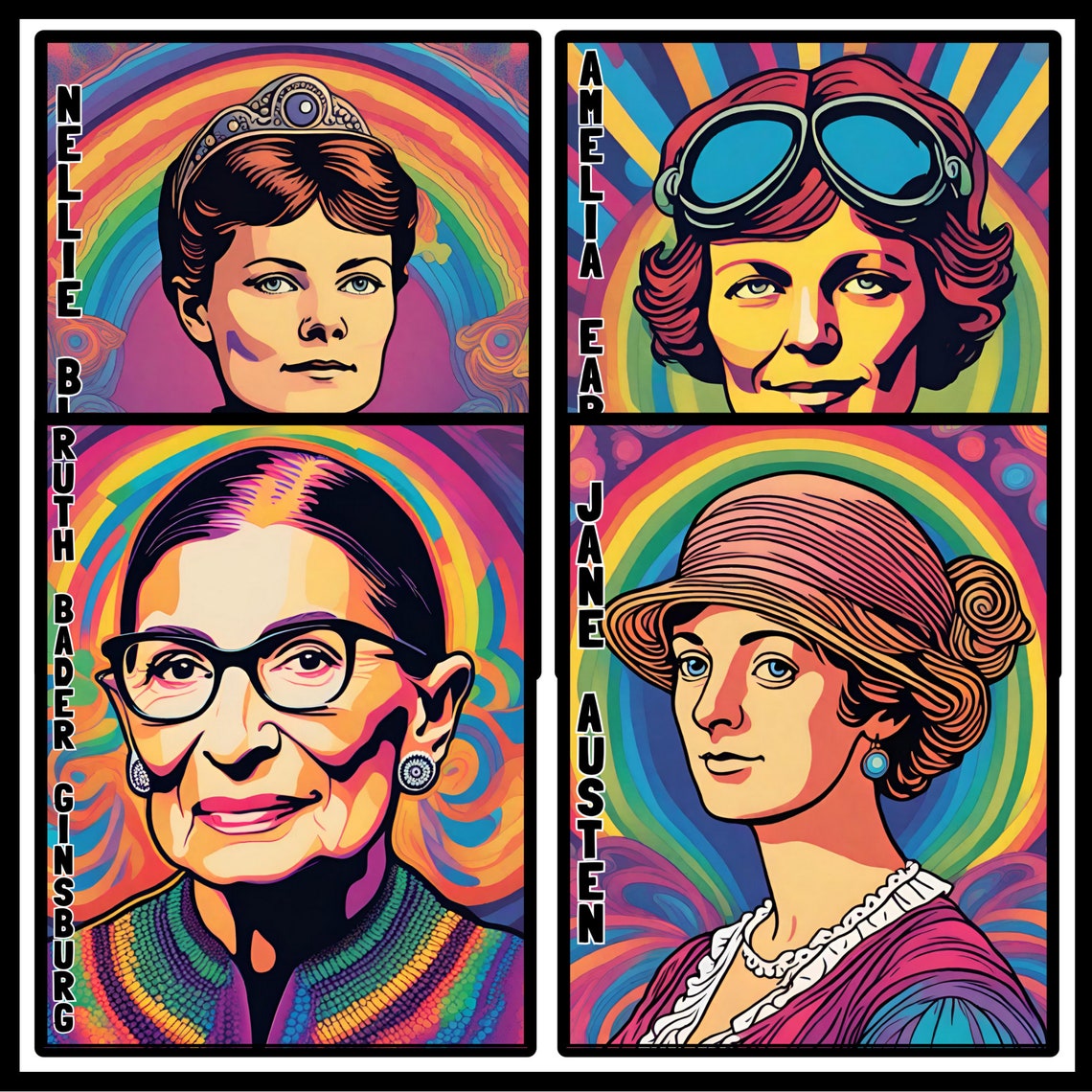 Women's History Month Posters - Women's History Month Bulletin Board ...