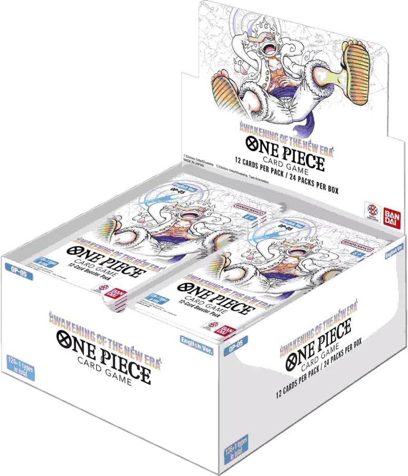One Piece OP5 Awakening of the New Era Display Englisch OP 5 Etsy.de One Piece OP5 Awakening of the New Era Display Englisch OP 5 Etsy.de