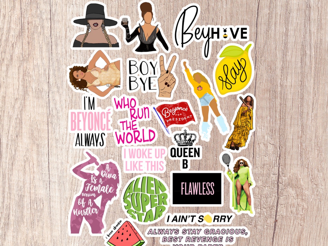 20 Pack Beyonce Stickers Renaissance World Tour Stickers Bey - Etsy