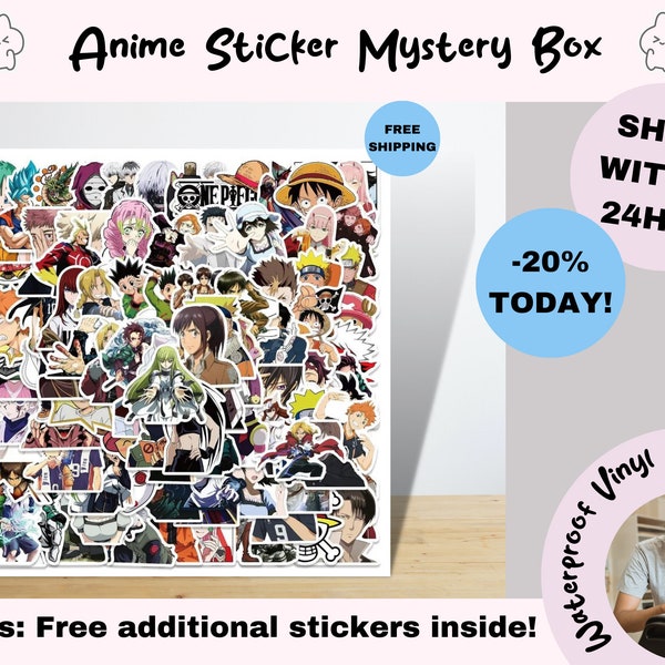 Anime Laptop Sticker Etsy