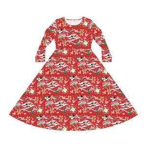 Mickey Christmas Dress for Woman - Etsy