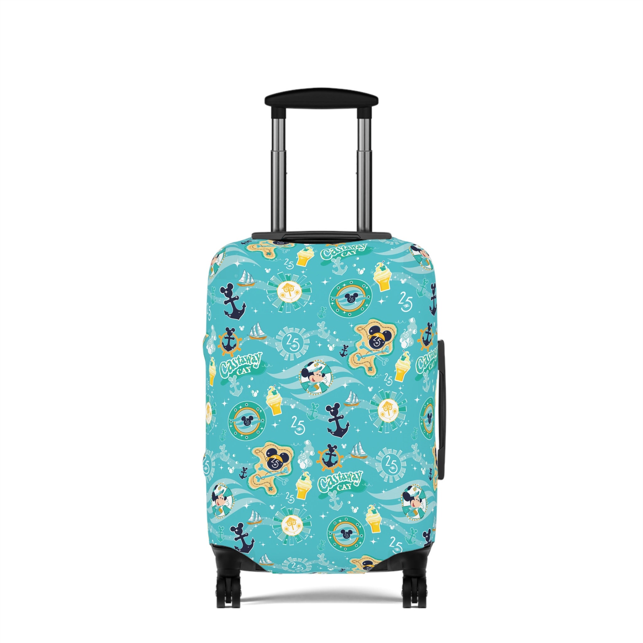 Luggage Cover DCL 25th Anniversary on the Shimmering Seas Captain Mickey  Print -  Sweden