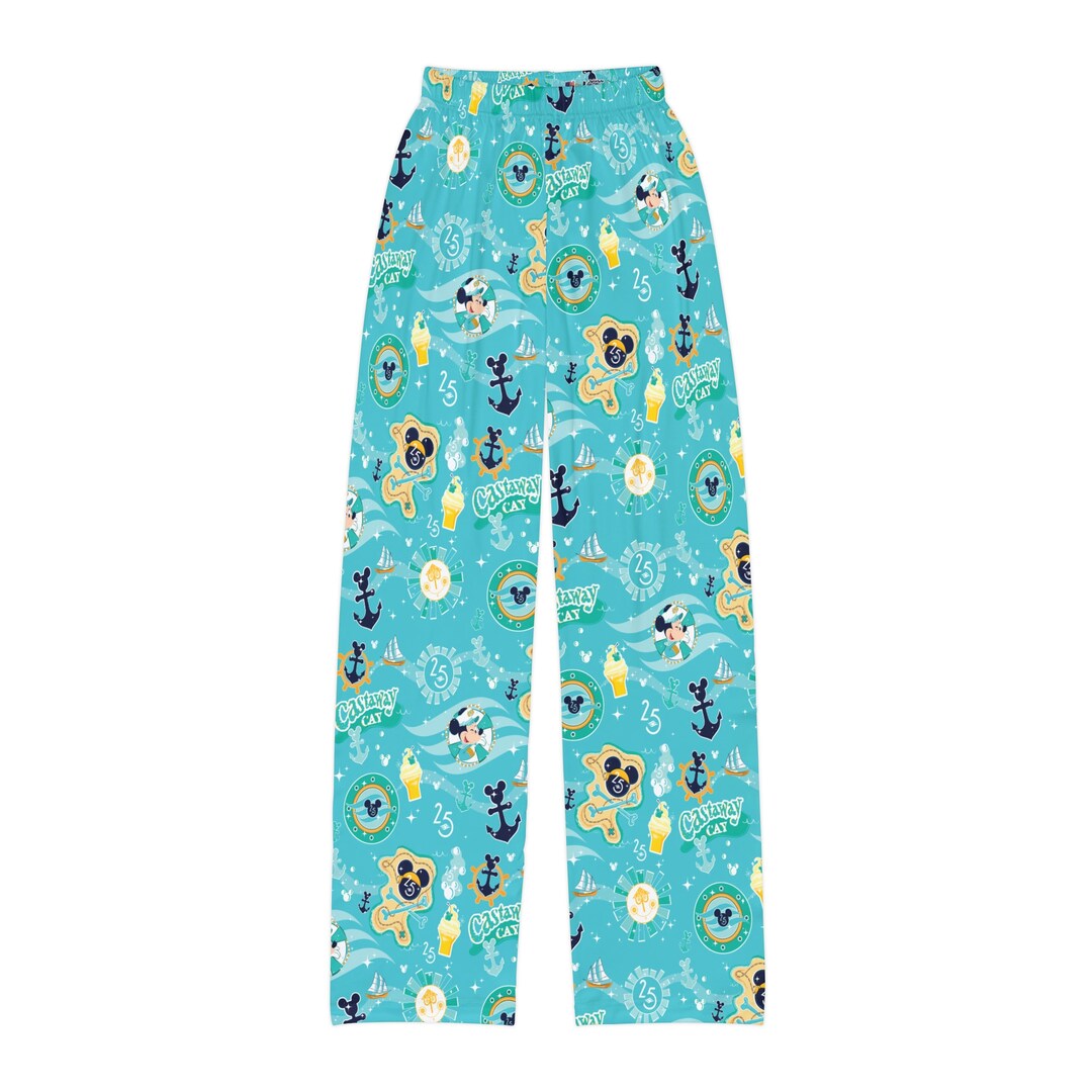 DCL Shimmering Seas Kids Pajama Pants 25th Anniversary Etsy