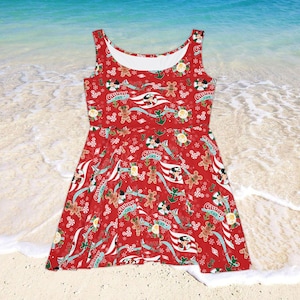 Très joyeux Noël, vacances en haute mer DCL Magical Cruise, robe patineuse inspirée d'une souris nautique pour femme