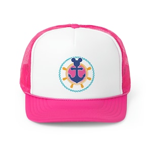 Nautical Mickey Trucker Caps