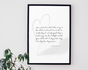 Bible quote printable, Home Decor, Inspirational Quotes, Minimalist Decor, Typography Poster, Motivational Quotes, Raphael Printables, Bible