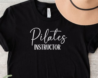 Pilates Instructor Shirt: Combed Cotton Gym Tee