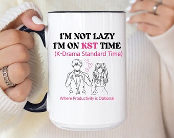 K Drama Mug, KDrama Merch, KDrama Gifts, Cute KDrama Gifts, Funny Mugs for Women, KDrama Cup