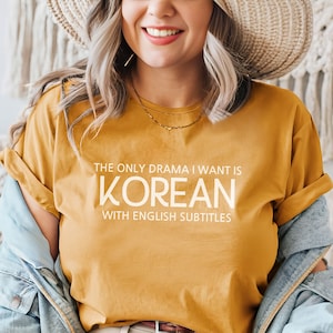 KDrama Shirt, KDrama Gift, ,KDrama Merch, KDrama Fan Gifts, KDrama TShirt, Gift for Moms who love Kdramas, Korean Fashion