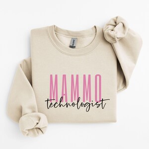 Mammo Tech Sweatshirt: Radiology Tech Gift, Xray Tech Gift
