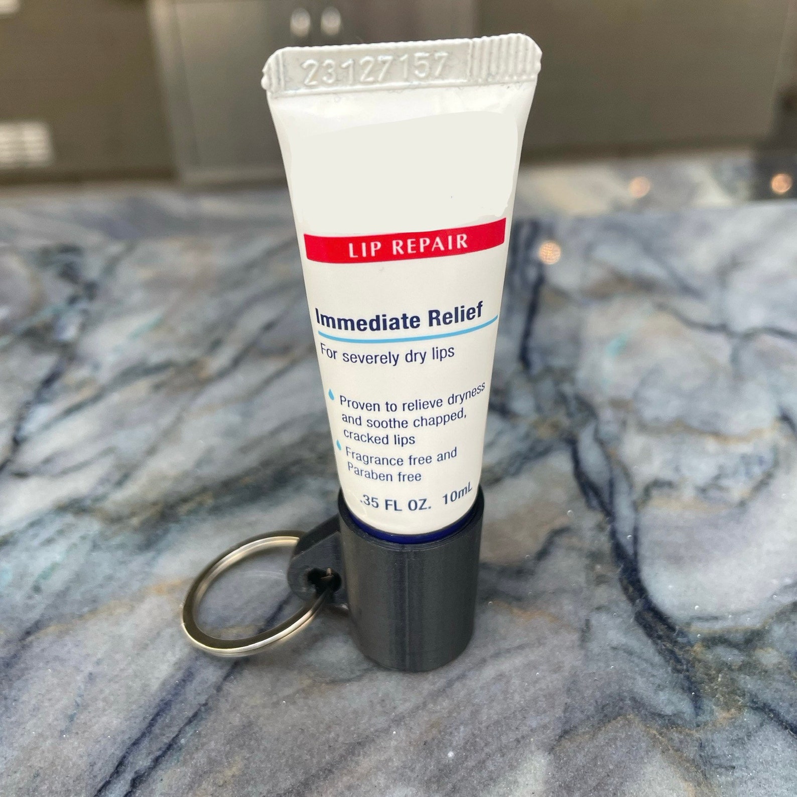 Aquaphor Lip Repair Balm Customizable Keychain 3D-Printed Small Bestie Gifts for Her Girls Chapstick Keychain Personalized Lip Protectant