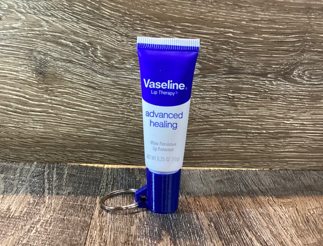 Vaseline Lip Therapy Advanced Healing Customizable Keychain 3dprinted