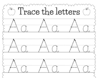 Alphabet Tracing Worksheets: ABC Practice, Preschool Resources (Printable)