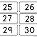 100 Printable Numbers 1-100 Flashcards | Preschool Maths Learning ...