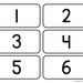 100 Printable Numbers 1-100 Flashcards Preschool Maths Learning ...